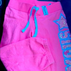 NWT - Justice cropped skinny cuff sweats Famous🤩